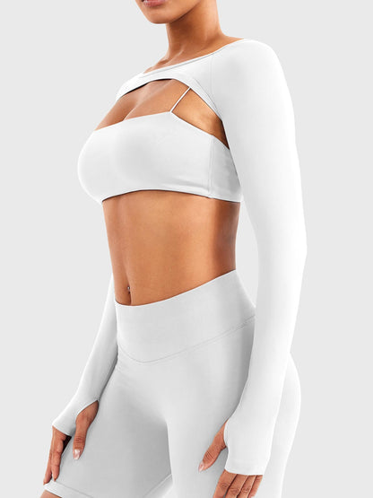 Yeoreo Sherylie SoftHue™ Seamless Bolero Shrug