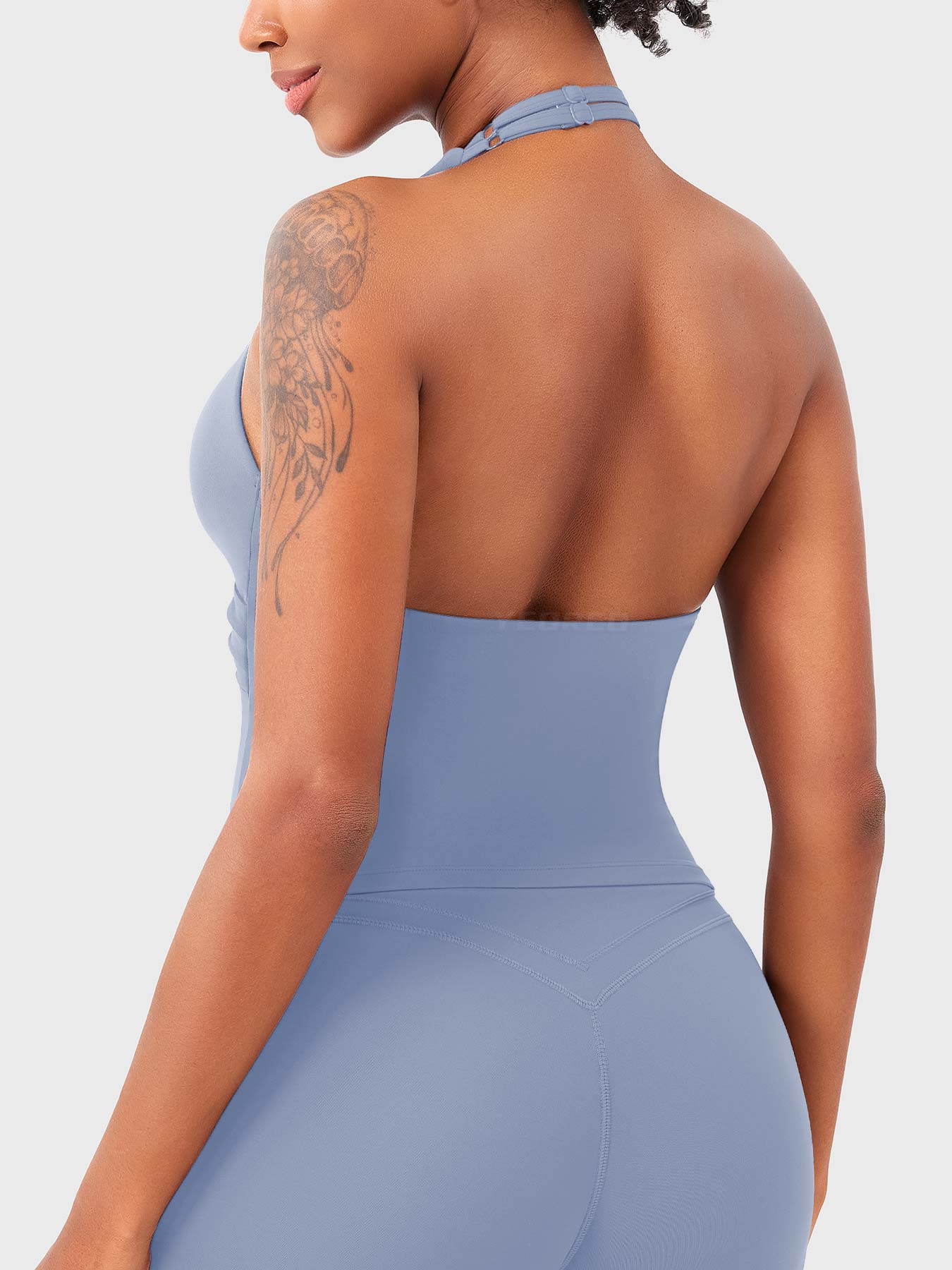 Yeoreo Elevine V-Ausschnitt Neckholder Tank