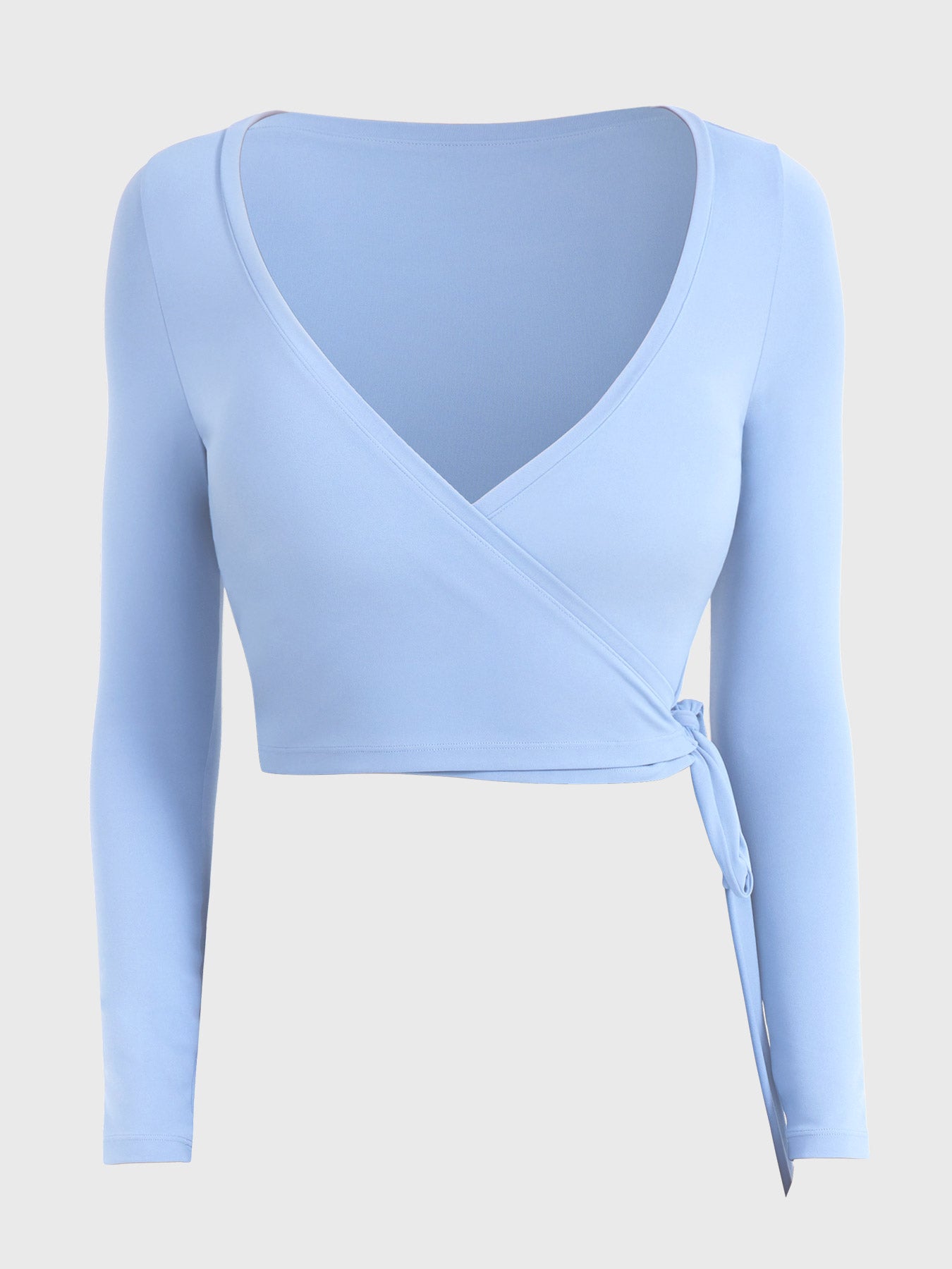 Yeoreo Michelie Langarm Ballett Wickel Top