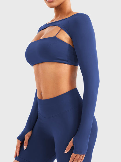 Yeoreo Sherylie SoftHue™ Seamless Bolero Shrug