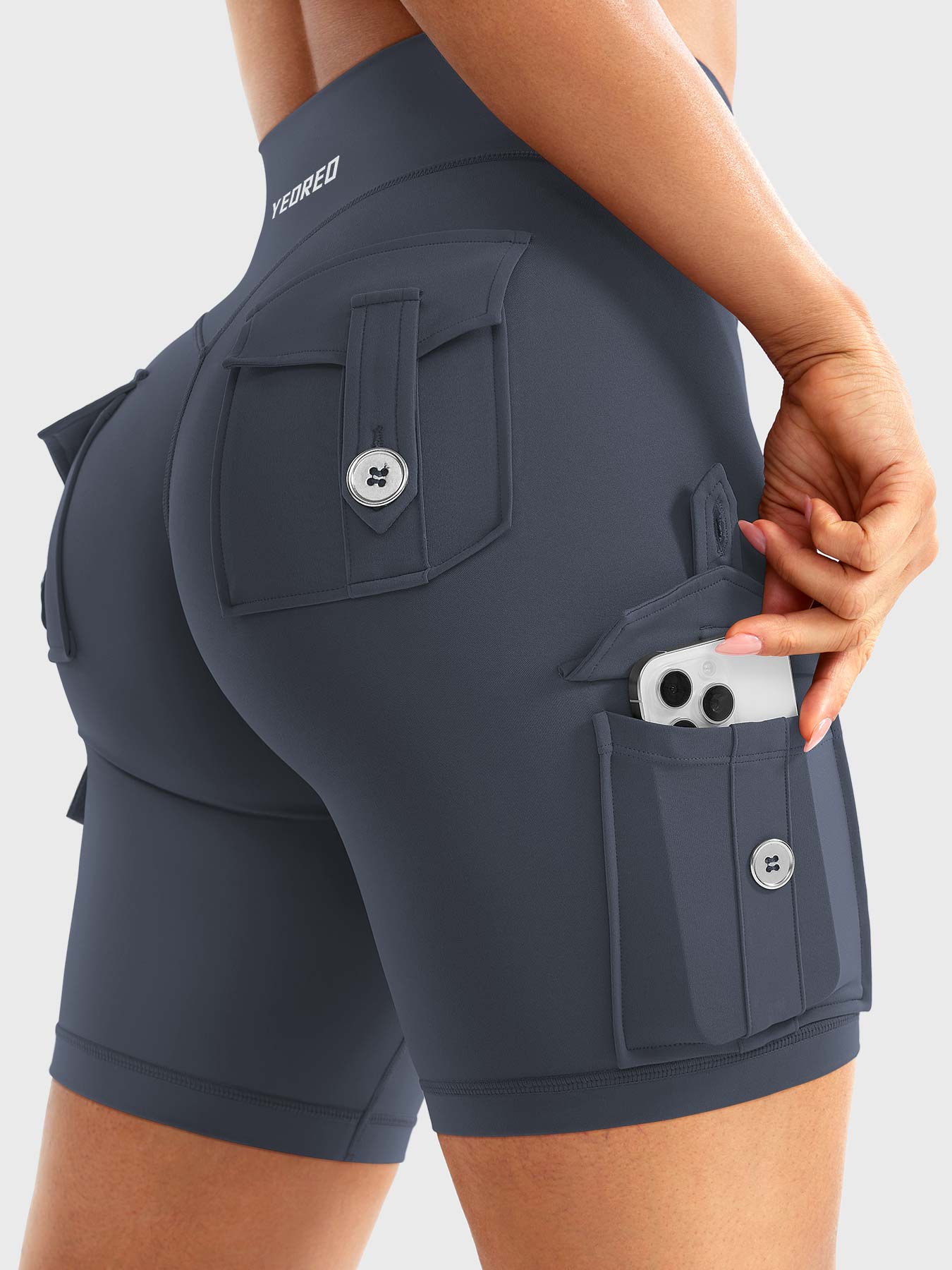 Yeoreo Hedda CoreFlex™ 8" Shorts