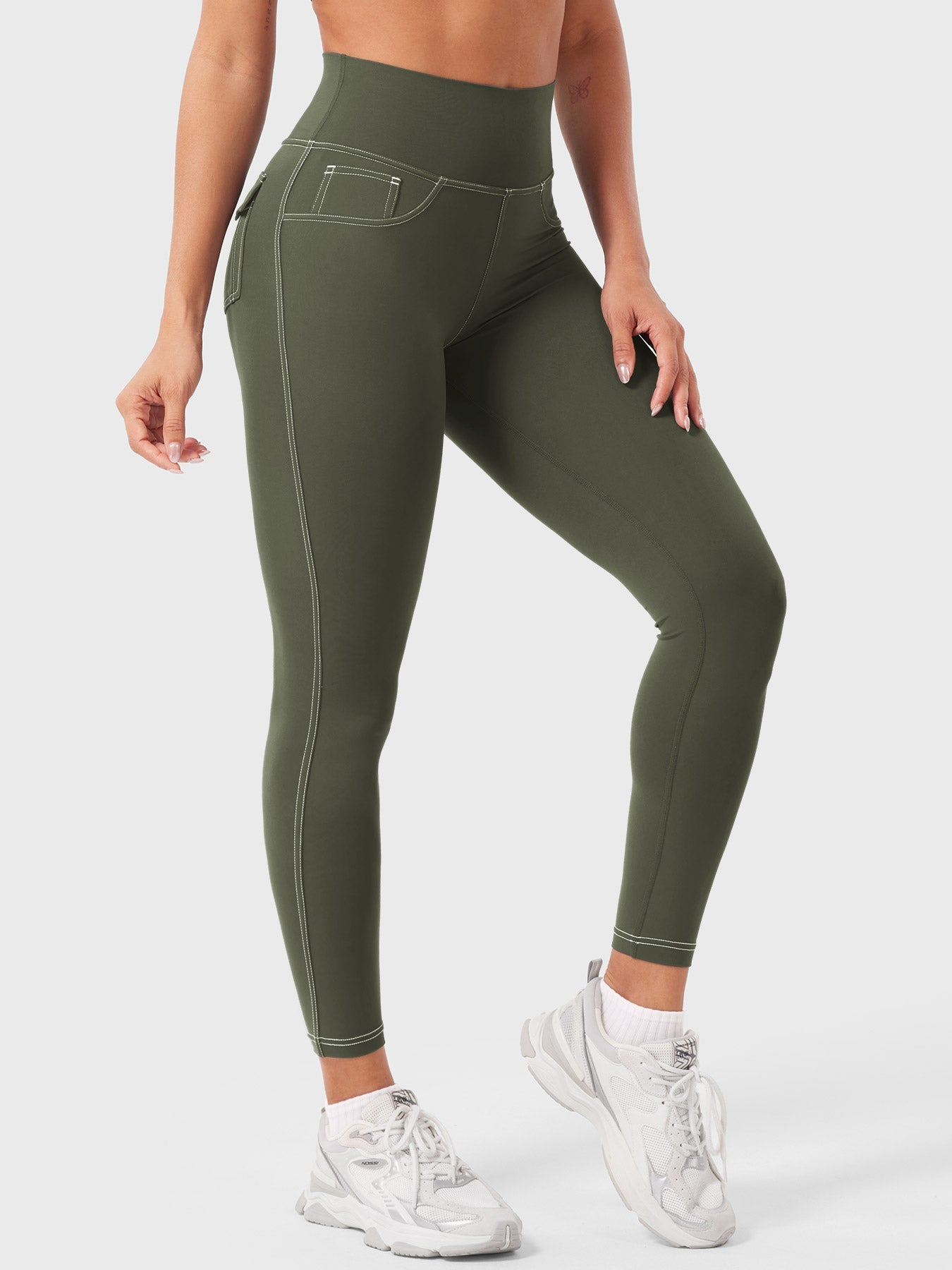 Yeoreo Bernicy CoreFlex™ Denim-Imitat Leggings