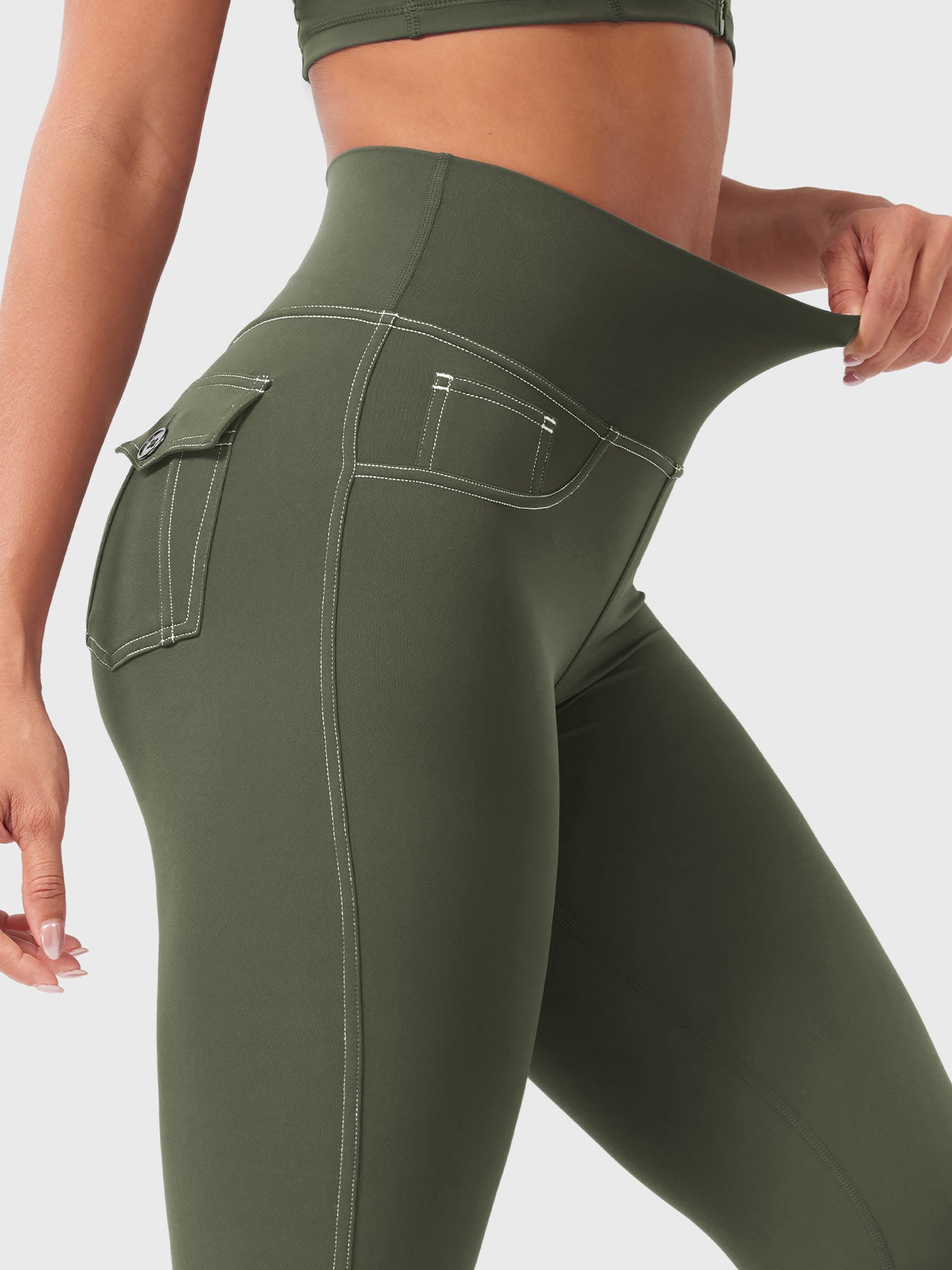 Yeoreo Bernicy CoreFlex™ Denim-Imitat Leggings
