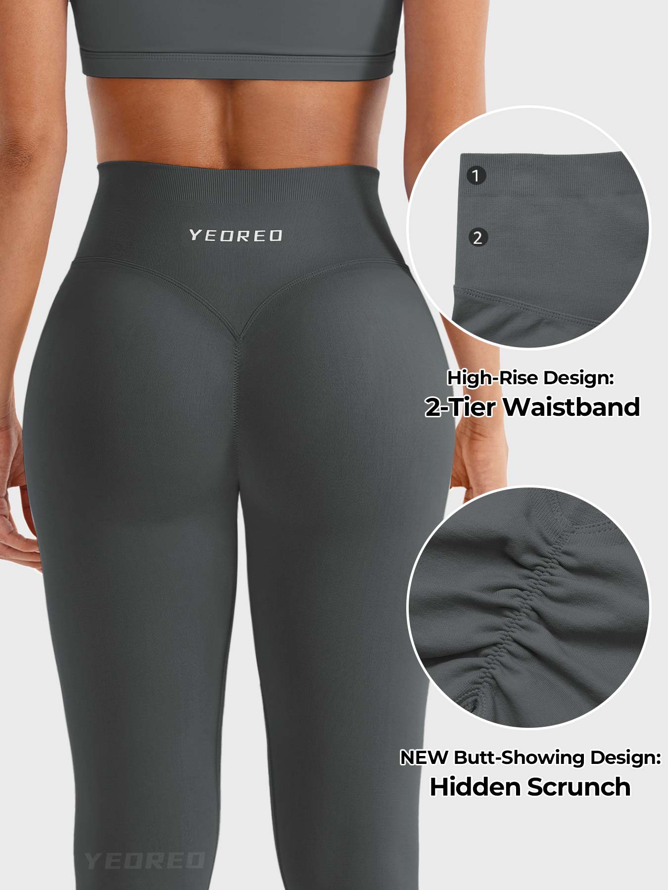 Yeoreo Christiy Invisible Scrunch Butt Leggings