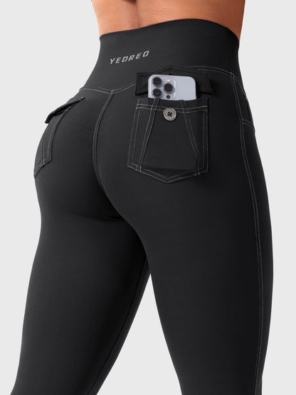 Yeoreo Bernicy CoreFlex™ Denim-Imitat Leggings