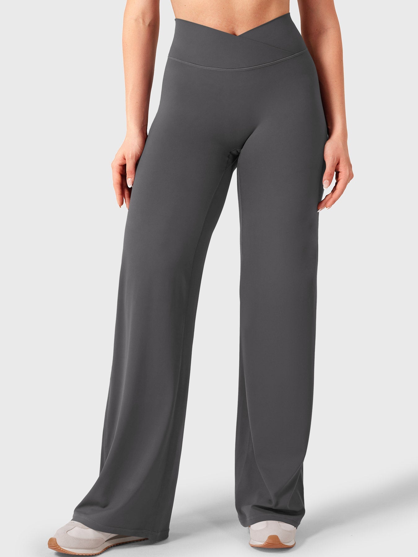 Yeoreo Eddiy 31,5" V-Taillenbund Leggings mit geradem Bein