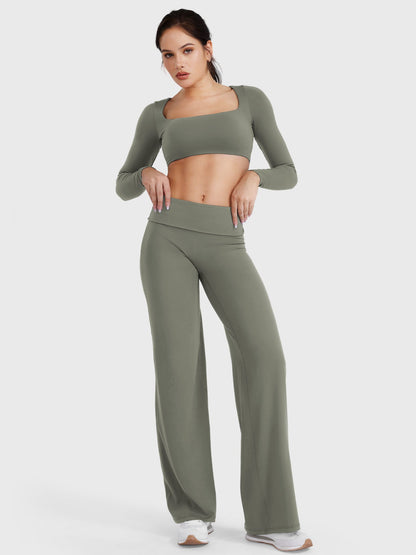 Yeoreo Eddiy 31,5" Faltbare Leggings mit geradem Bein