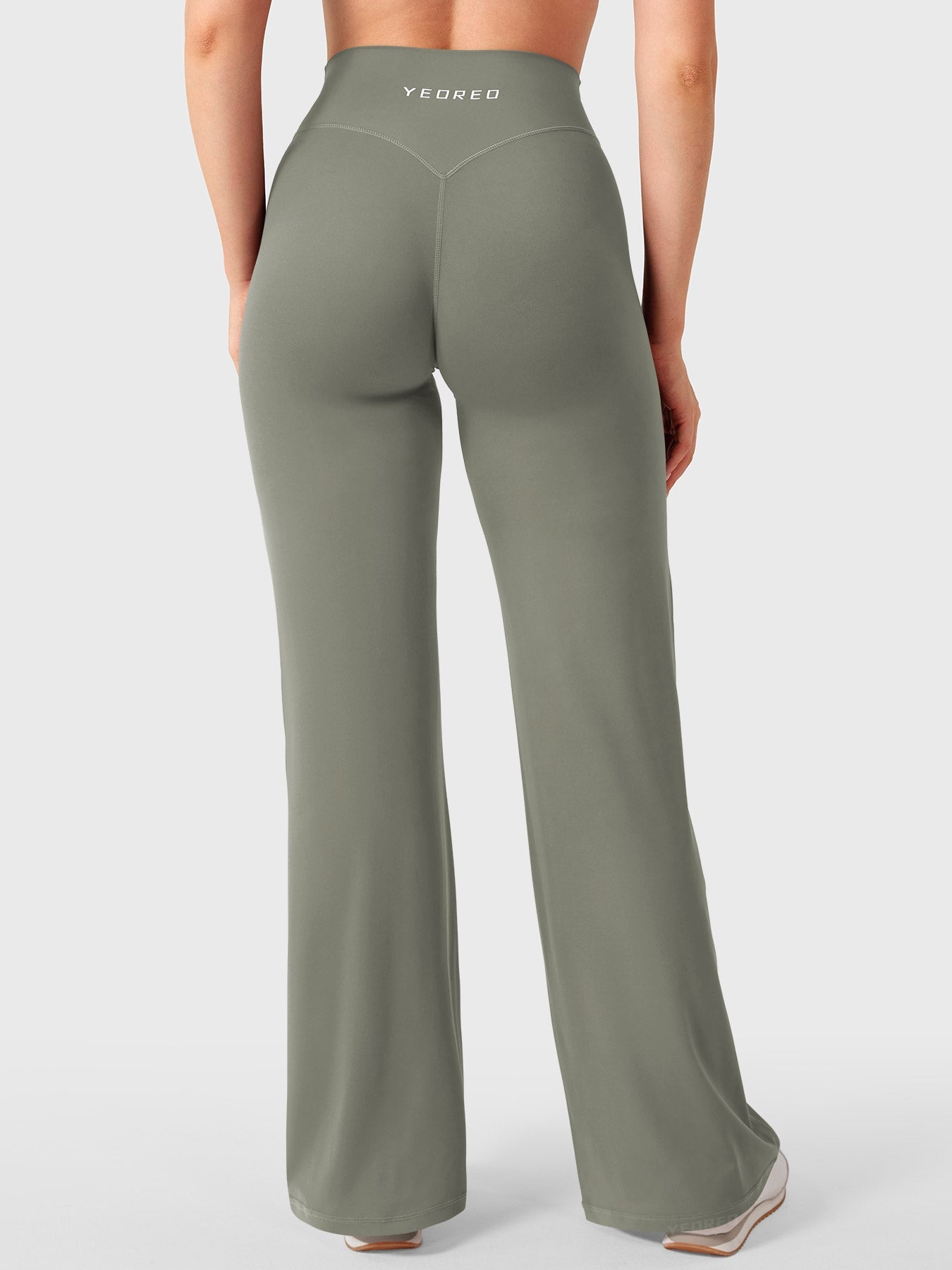 Yeoreo Eddiy 31,5" V-Taillenbund Leggings mit geradem Bein