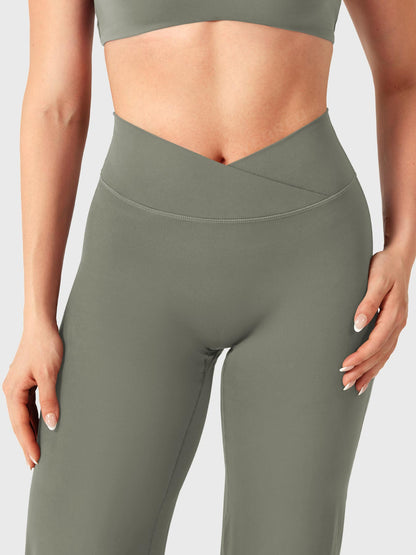Yeoreo Eddiy 31,5" V-Taillenbund Leggings mit geradem Bein