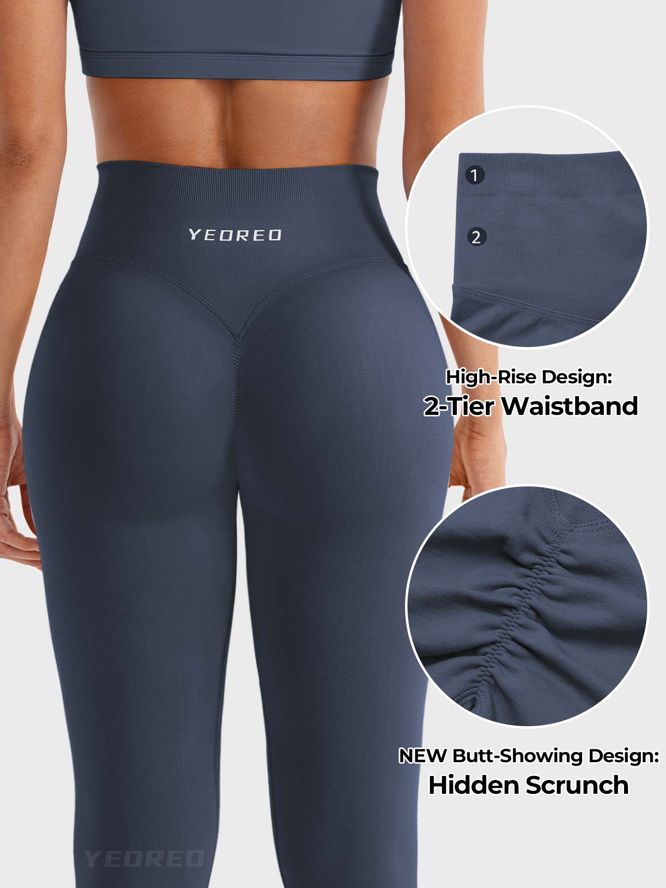 Yeoreo Christiy Invisible Scrunch Butt Leggings