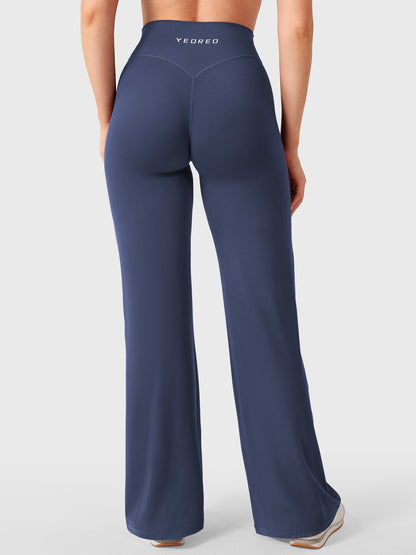 Yeoreo Eddiy 31,5" V-Taillenbund Leggings mit geradem Bein