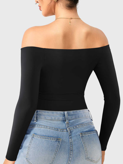 Yeoreo Dacrly Schulterfreier Bodysuit