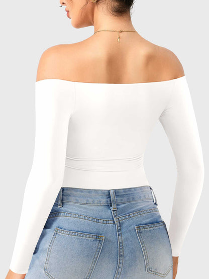 Yeoreo Dacrly Schulterfreier Bodysuit